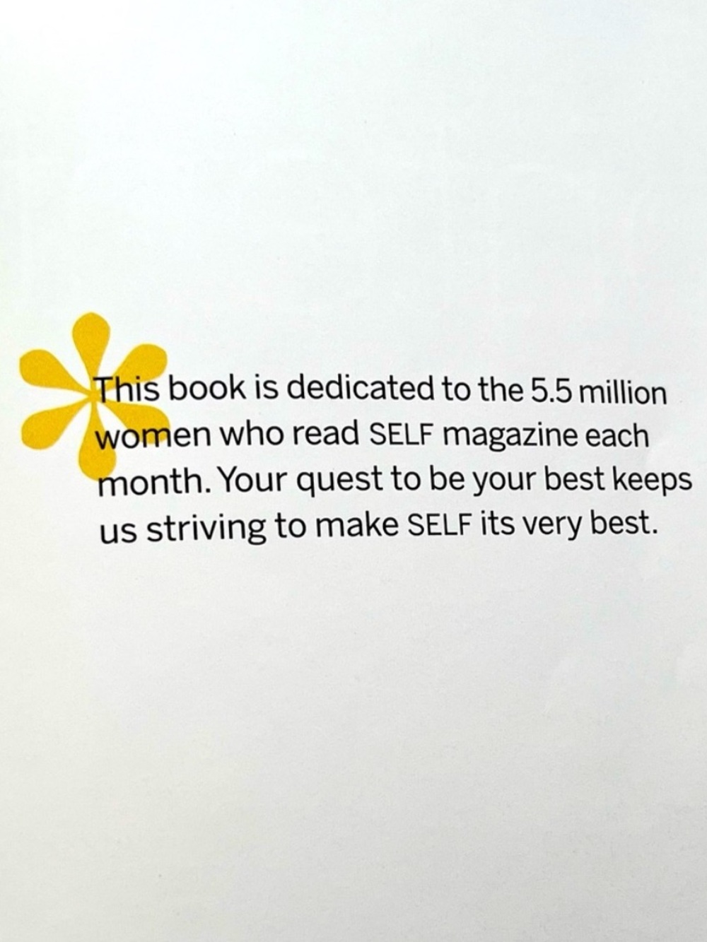 SELF Magazine 15 Minutes To Your Best Self Wellness Guide Book - Picture 5 of 9